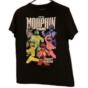 Power Rangers Its Morphin Time Size Medium T-Shirt